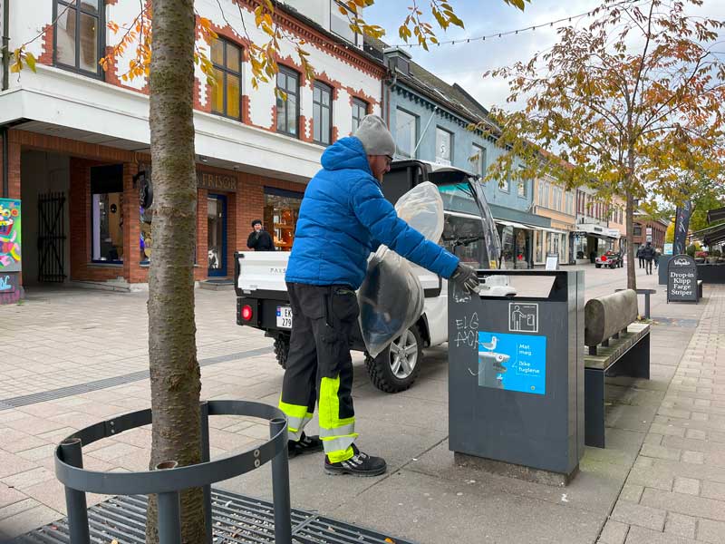 paxster vedlikehold i by og gågate