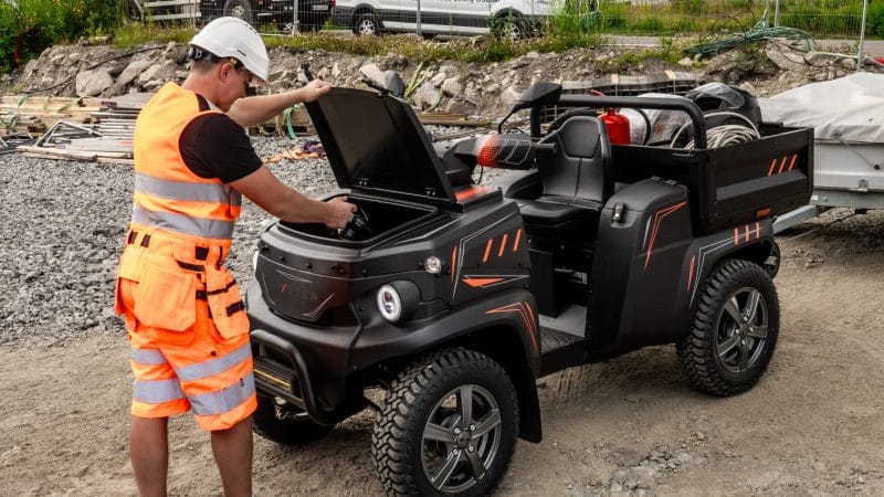 paxster air oppbevaring foran