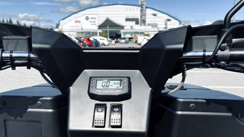 paxster air dashboard