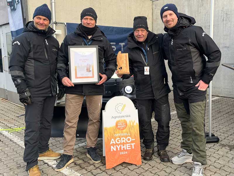 paxster vinner av sølvakset på agroteknikk