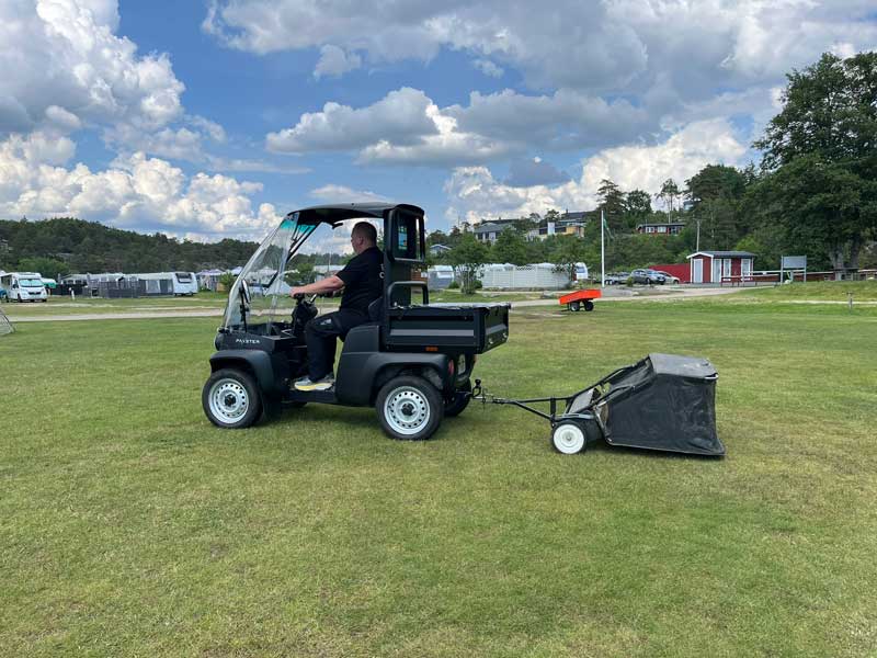 enhus camping bruker paxster til vedlikehold av campingplassen