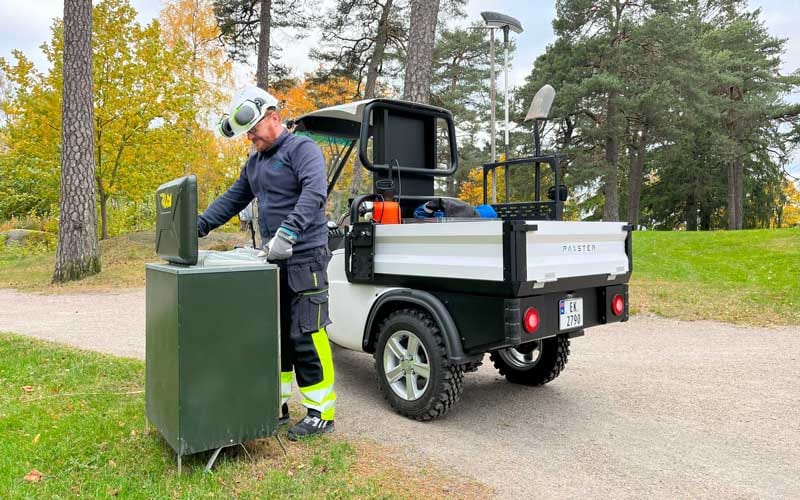 paxster stretch vedlikehold i park