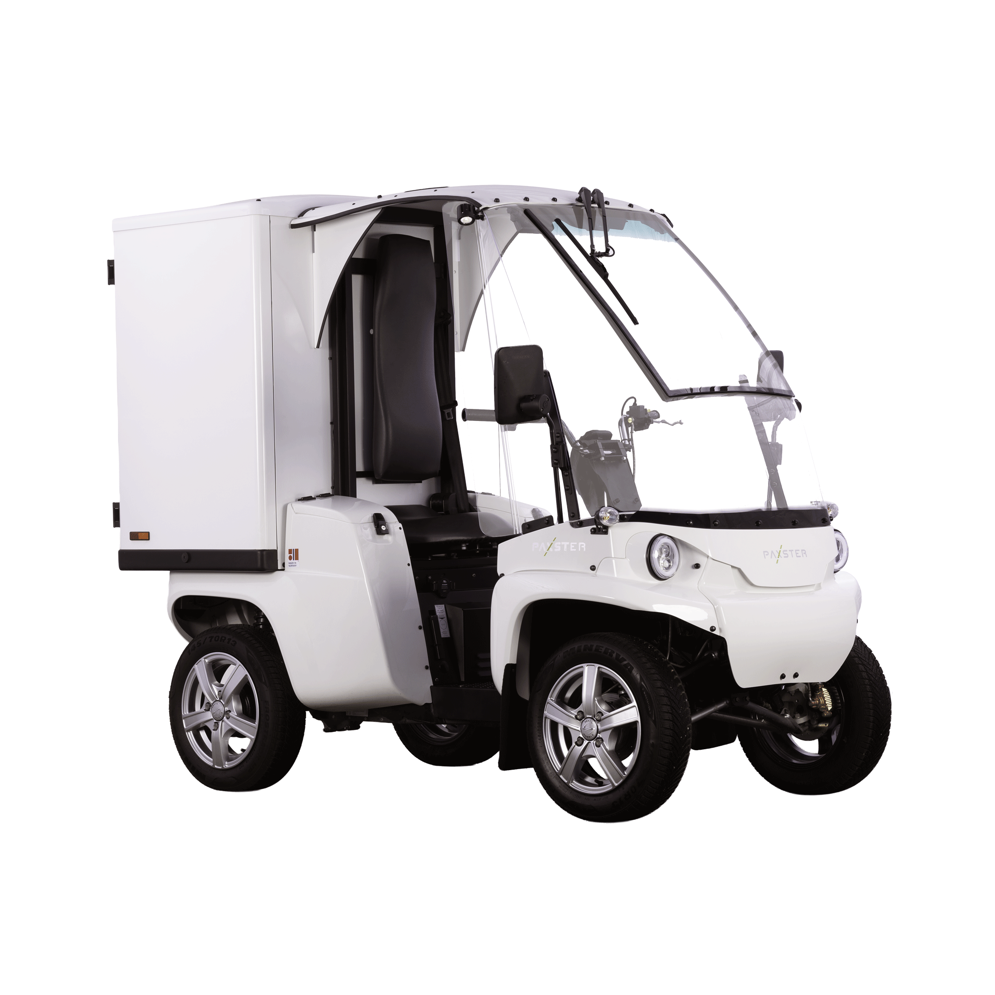 paxster cargo front right side